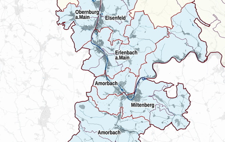 Karte Dekanat Miltenberg